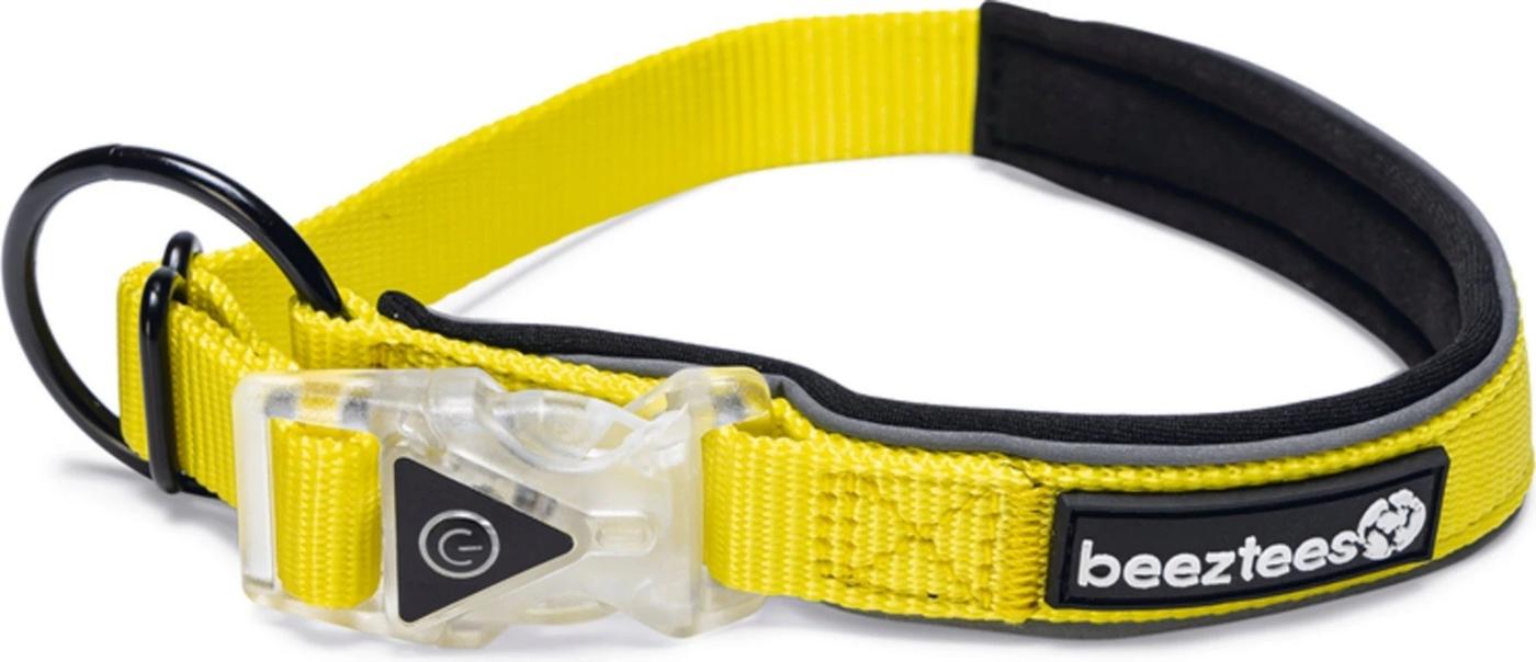 Zgarda pentru caini Beeztees Premium Parinca Yellow (747366)