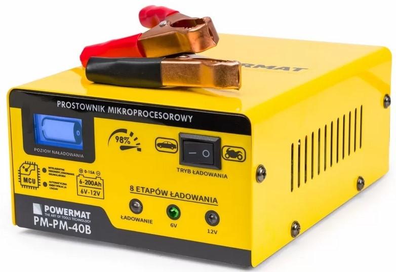 Зарядное устройство для автомобильного аккумулятора Powermat PM-PM-40B