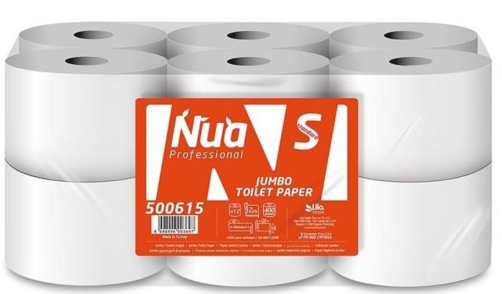 Hartie igienica NUA Cellulosa Standard 2pliuri 170m 1/12 /501519