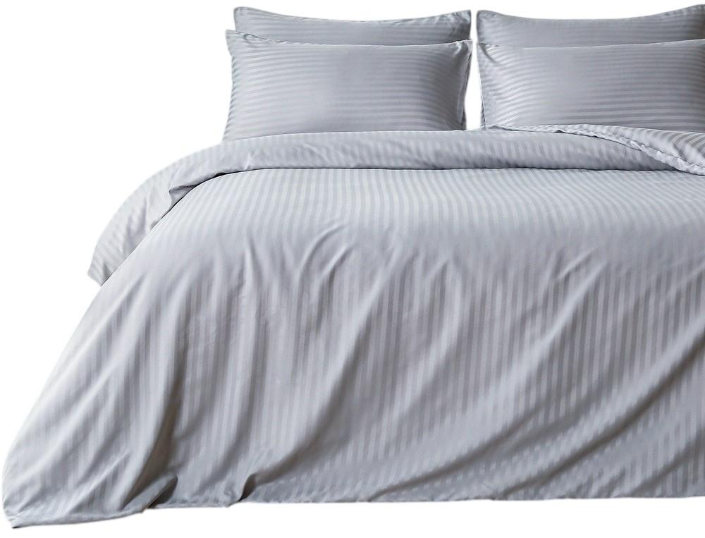 Комплект постельного белья Relaxe Home Stripe Dreams Single 145x210 Light Grey