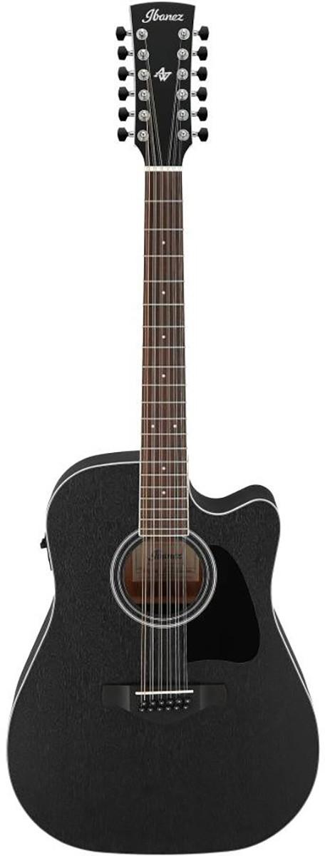 Электро-акустическая гитара Ibanez AW8412CE-WK