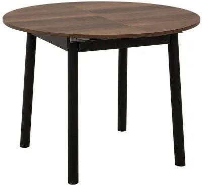 Masa Trendy Oliver Nuc/Negru