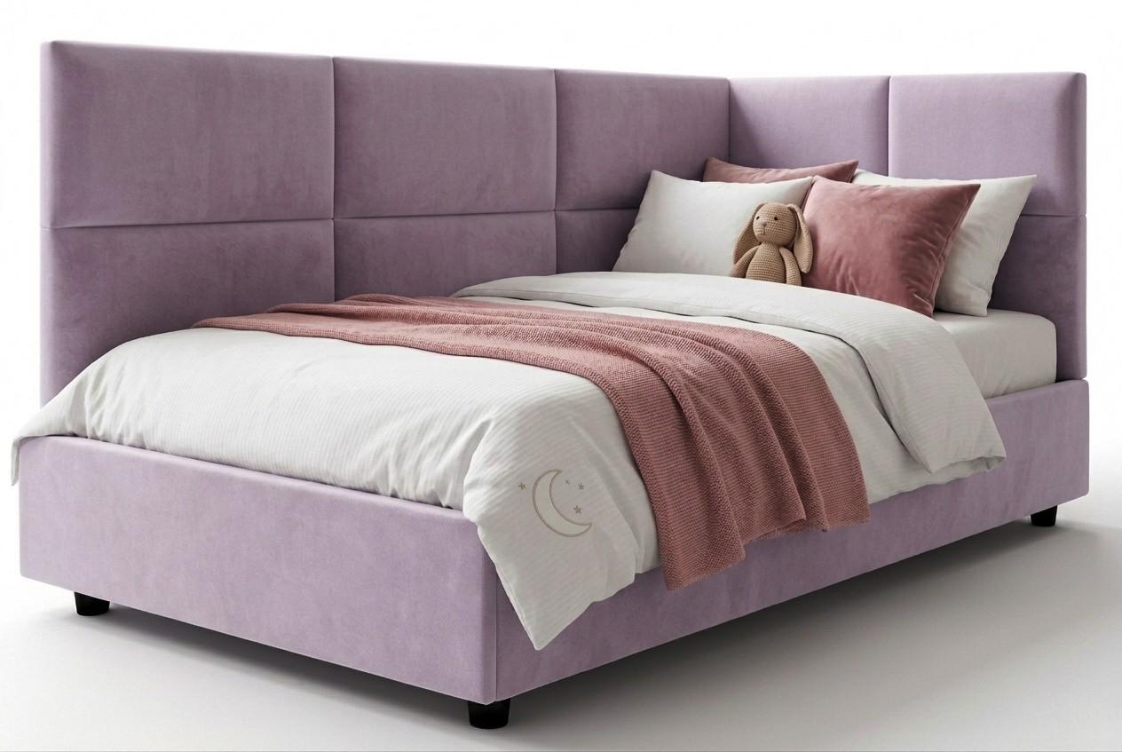 Детская кровать Aurus Bruno 90x200 Светло Фиолетовый
