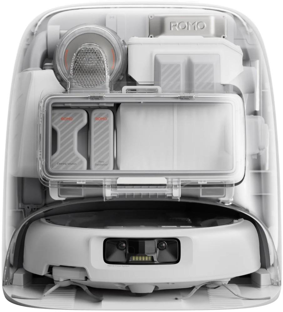 Робот пылесос DJI Robot Vacuum Cleaner ROMO P White