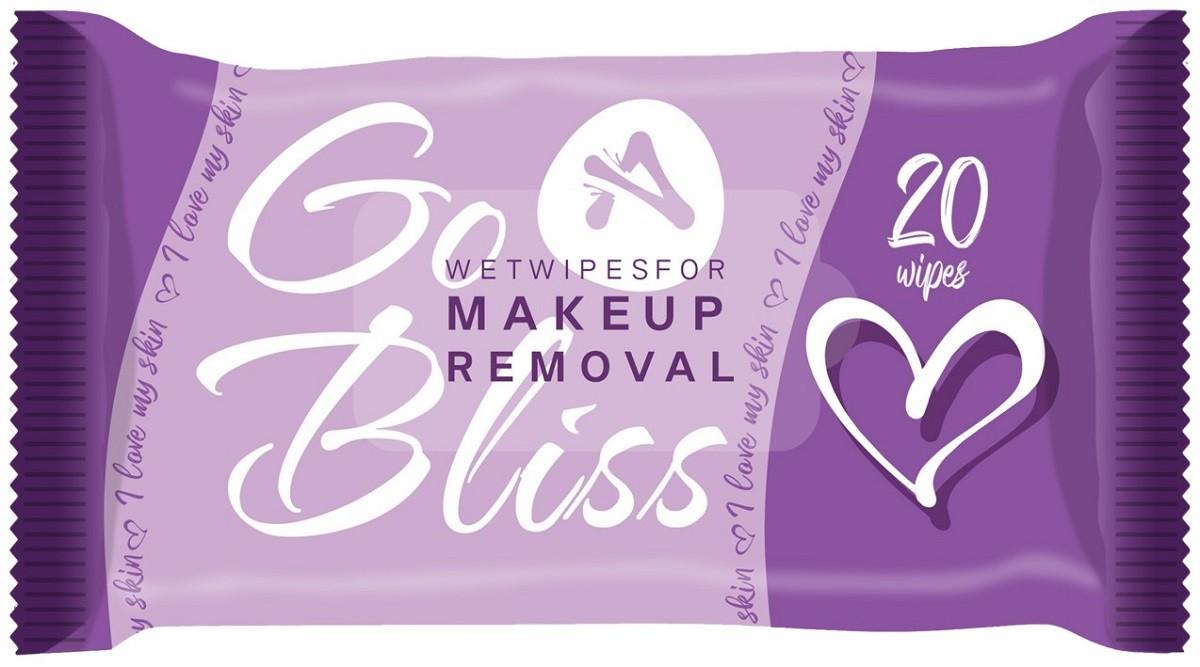 Средство для снятия макияжа Go Bliss Make up Removal 20 шт