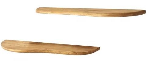 Raft de perete Trendy Wavy 2 Stejar