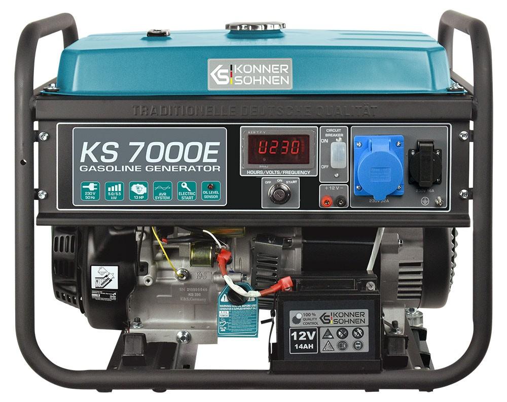 Генератор Konner & Sohnen KS 7000E