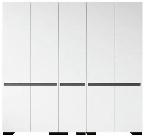 Шкаф Trendy Floransa 225 Белый/Антрацит v2
