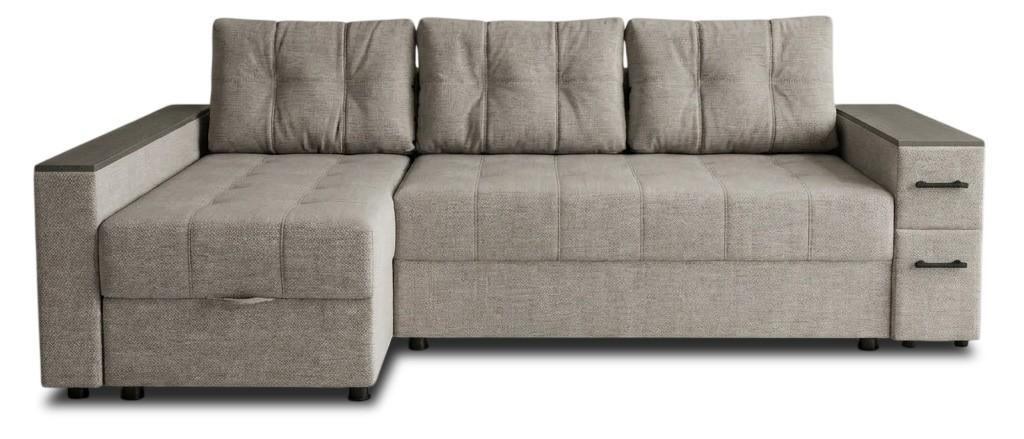 Canapea coltar Aurora Nicoli 255x150 cm Favorite Light Taupe