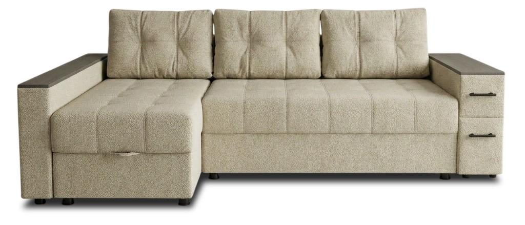 Canapea coltar Aurus Nicoli 255x150 cm Great Cool Beige