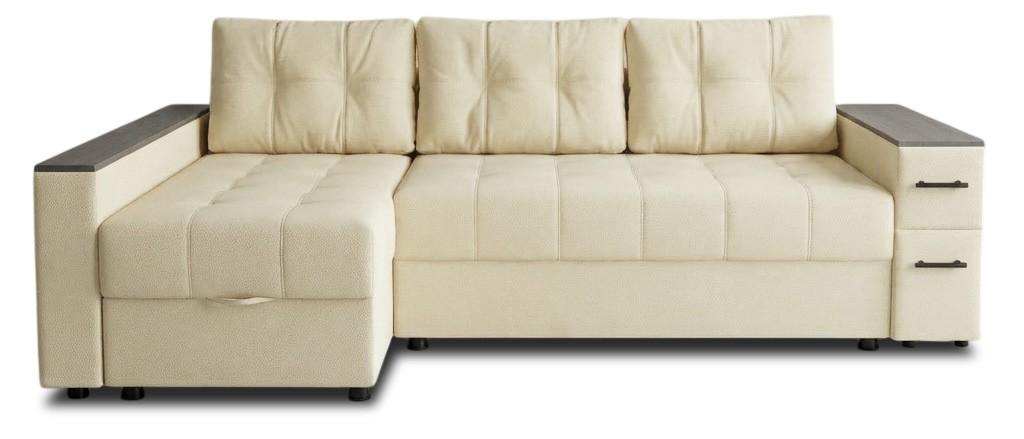 Canapea coltar Aurus Nicoli 255x150 cm Great Ecru