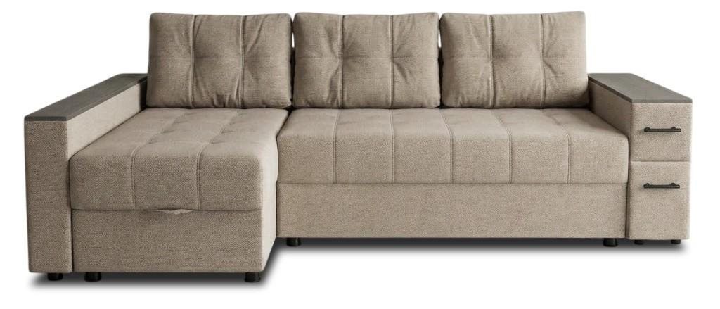 Canapea coltar Aurus Nicoli 255x150 cm Great Latte