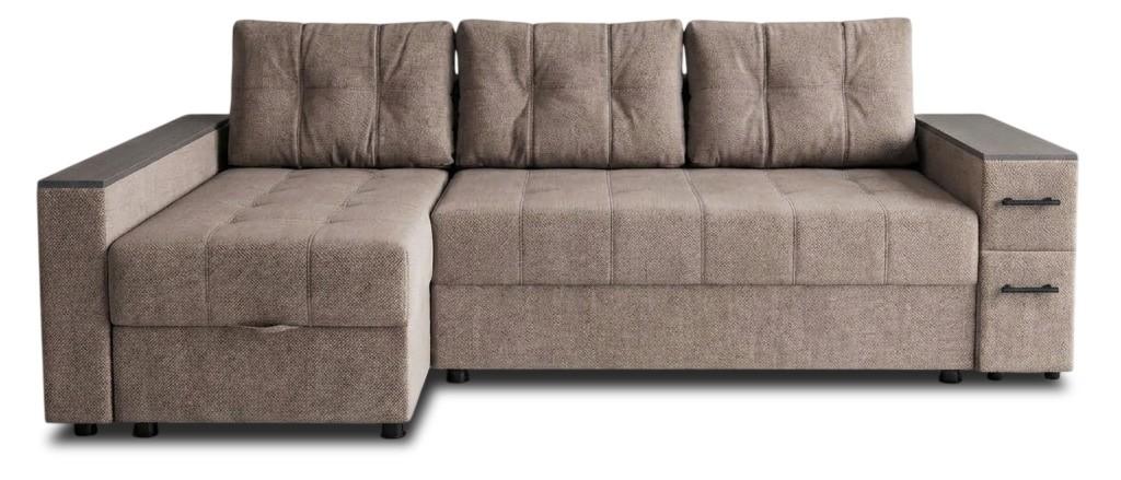 Canapea coltar Aurus Nicoli 255x150 cm Great Taupe