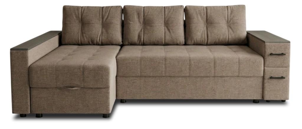 Canapea coltar Aurus Nicoli 255x150 cm Magic Cappuccino
