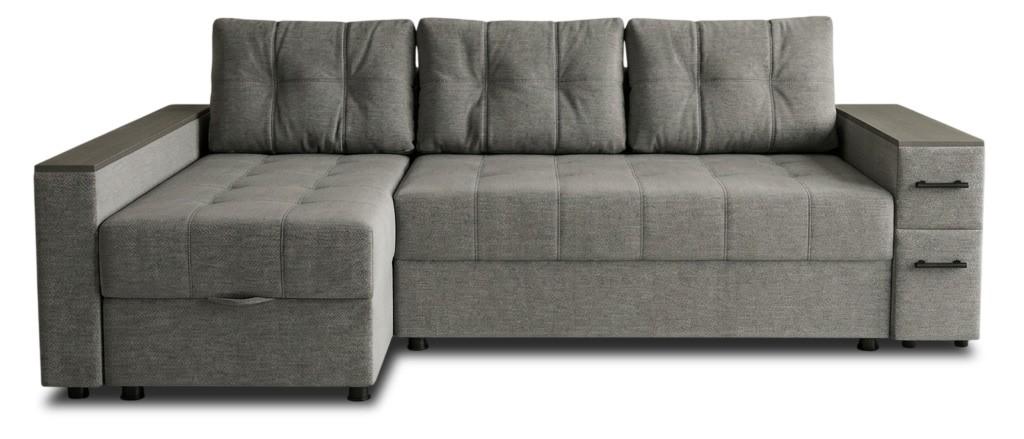 Canapea coltar Aurus Nicoli 255x150 cm Magic Dark Grey