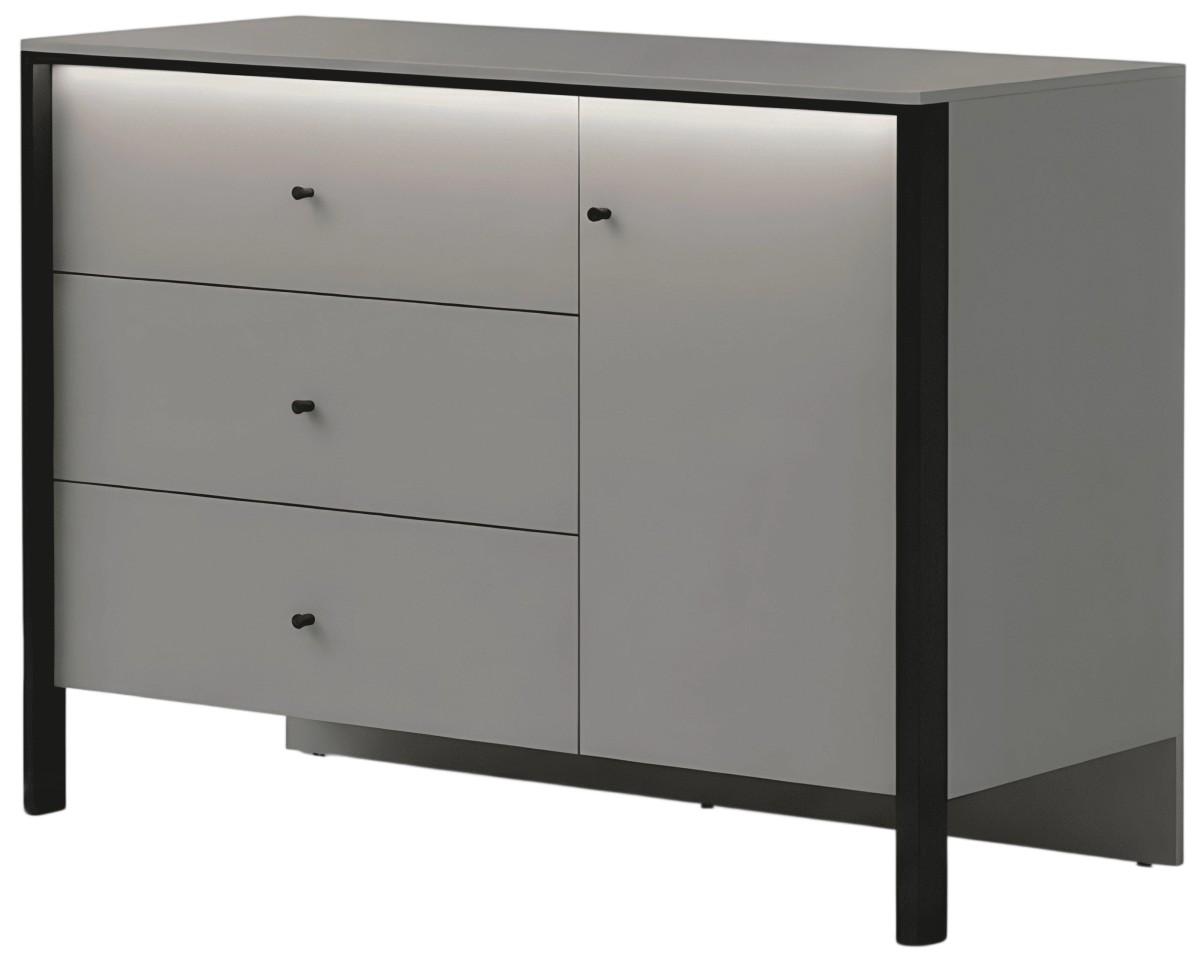 Комод Fabrik Home Clay 3Я1Д Серая Мышка