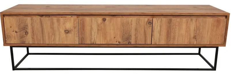 Comoda Trendy Lupin 180 Nuc/Negru