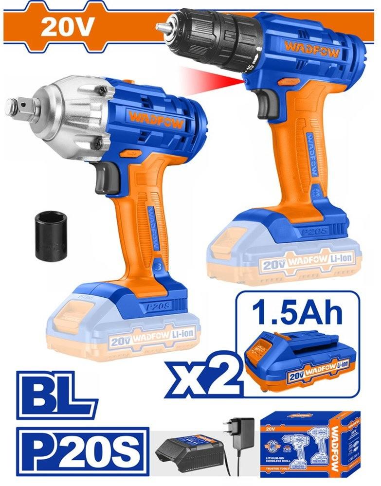Set de scule electrice Wadfow WCK2017