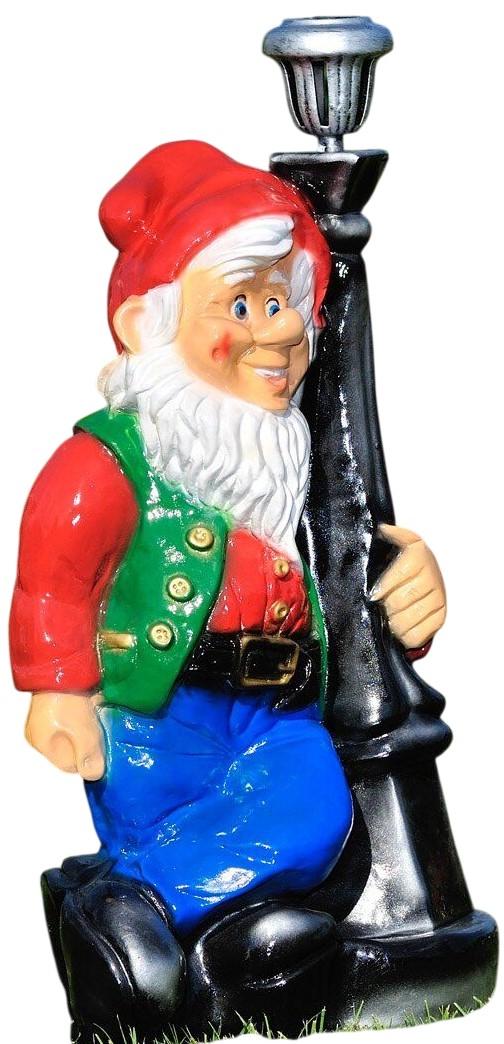 Декоративные украшения Art Figure Гном у фонаря (большой)