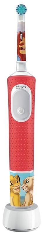 Periuta electrica de dinti BRAUN Pro Kids Lion King Red