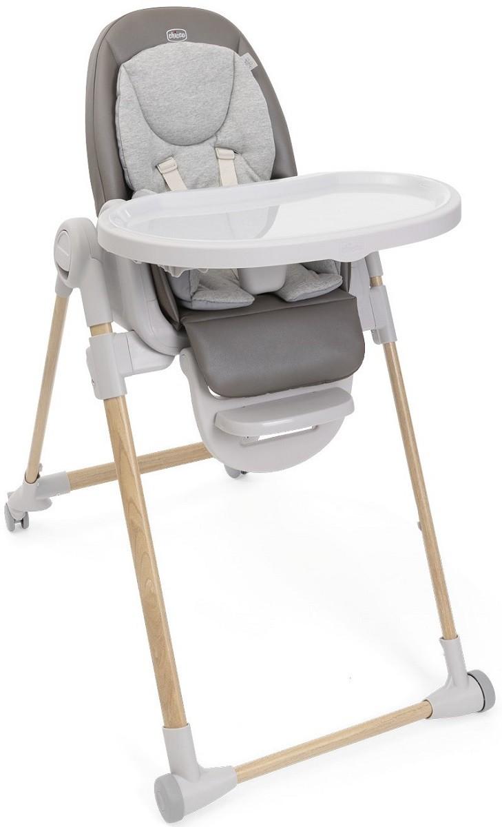 Scaun reglabil pe inaltime de masa Chicco Polly Armonia Scandinavian