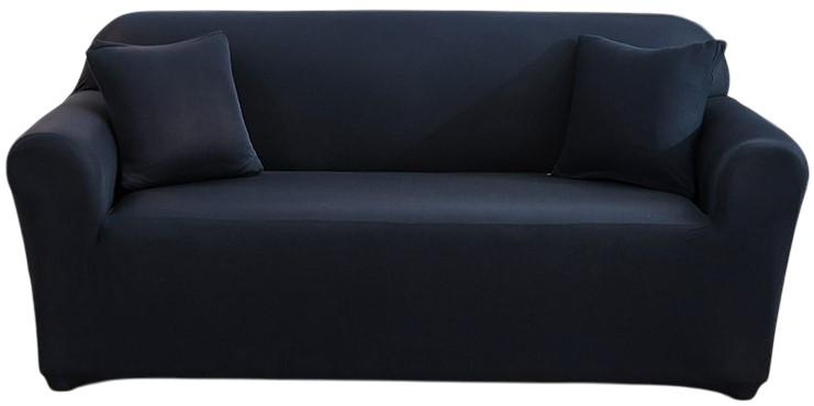 Husa pentru canapele Relaxe Home Solid Sofa Cover 1 loc (90-140 cm) Albastru închis