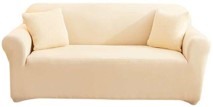 Чехол для диванов Relaxe Home Solid Sofa Cover 2 места (145-185 cm) Светло-бежевый