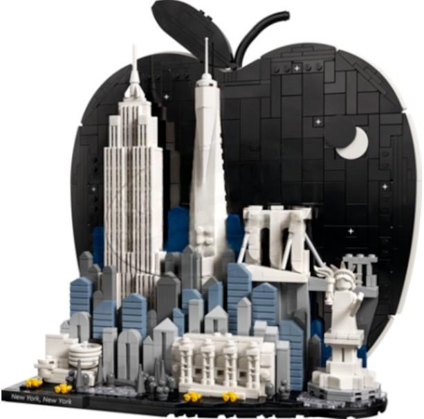 Конструктор LEGO Architecture Нью-Йорк – Большое Яблоко