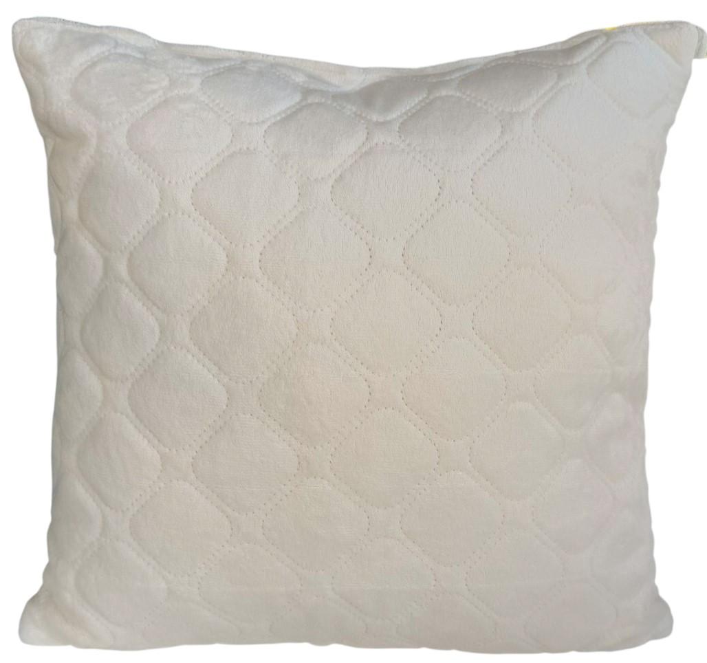Подушка Relaxe Home Velure 40x40 Milky