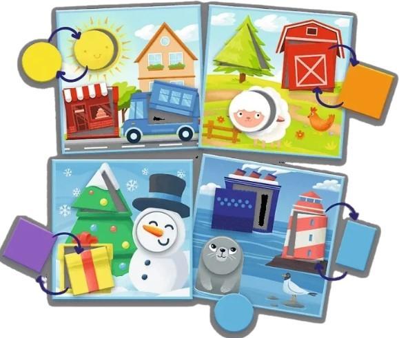 Настольная игра Toys outlet Цвета и фигуры