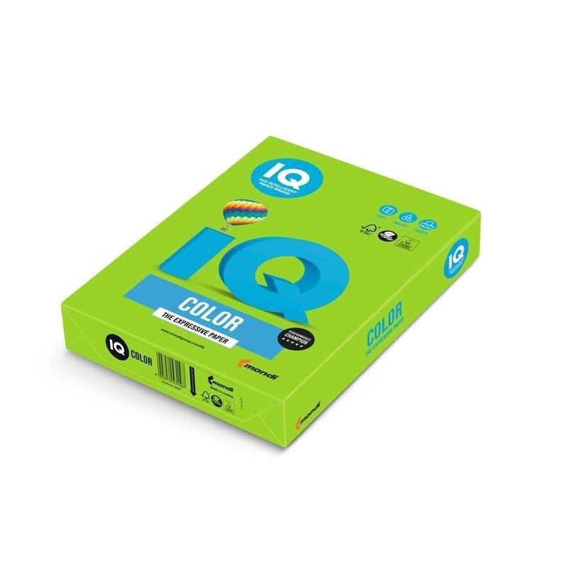 Цветная бумага для принтера IQ-Color A4 Int Green, 80 г/м2, MA4280