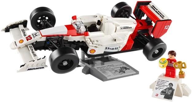 Конструктор LEGO Icons McLaren MP4/4 & Ayrton Senna