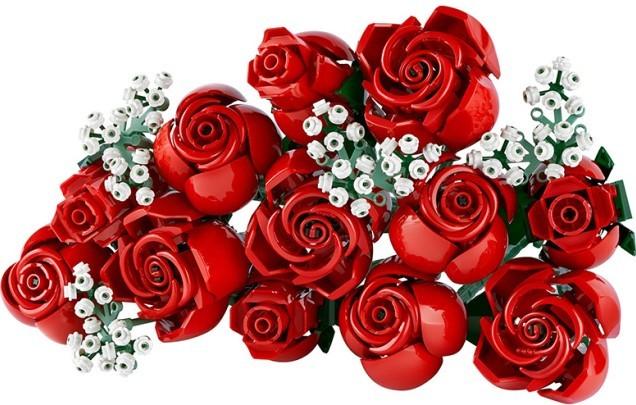 Constructor LEGO Botanicals Buchet de trandafiri