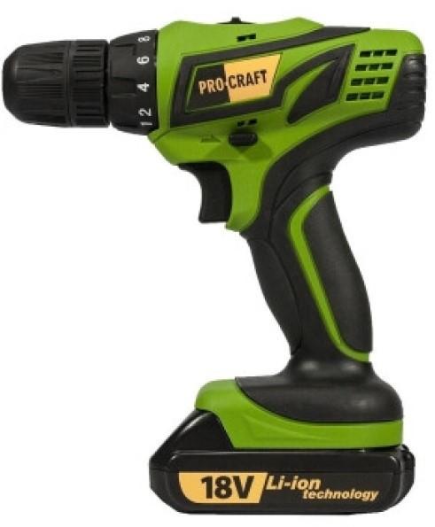Шуруповерт ProCraft PA18 Pro