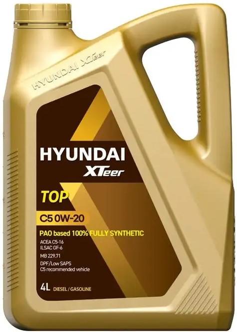 Ulei motor HYUNDAI XTR-Hyundai TOP С5 0W20 4L