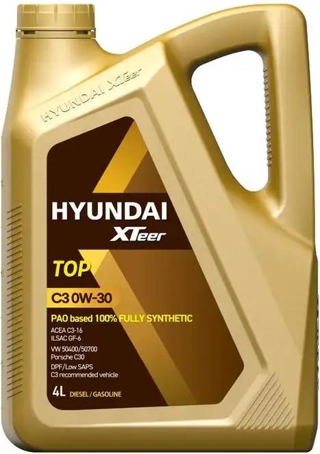 Ulei motor HYUNDAI XTR-Hyundai TOP С3 0W30 4L
