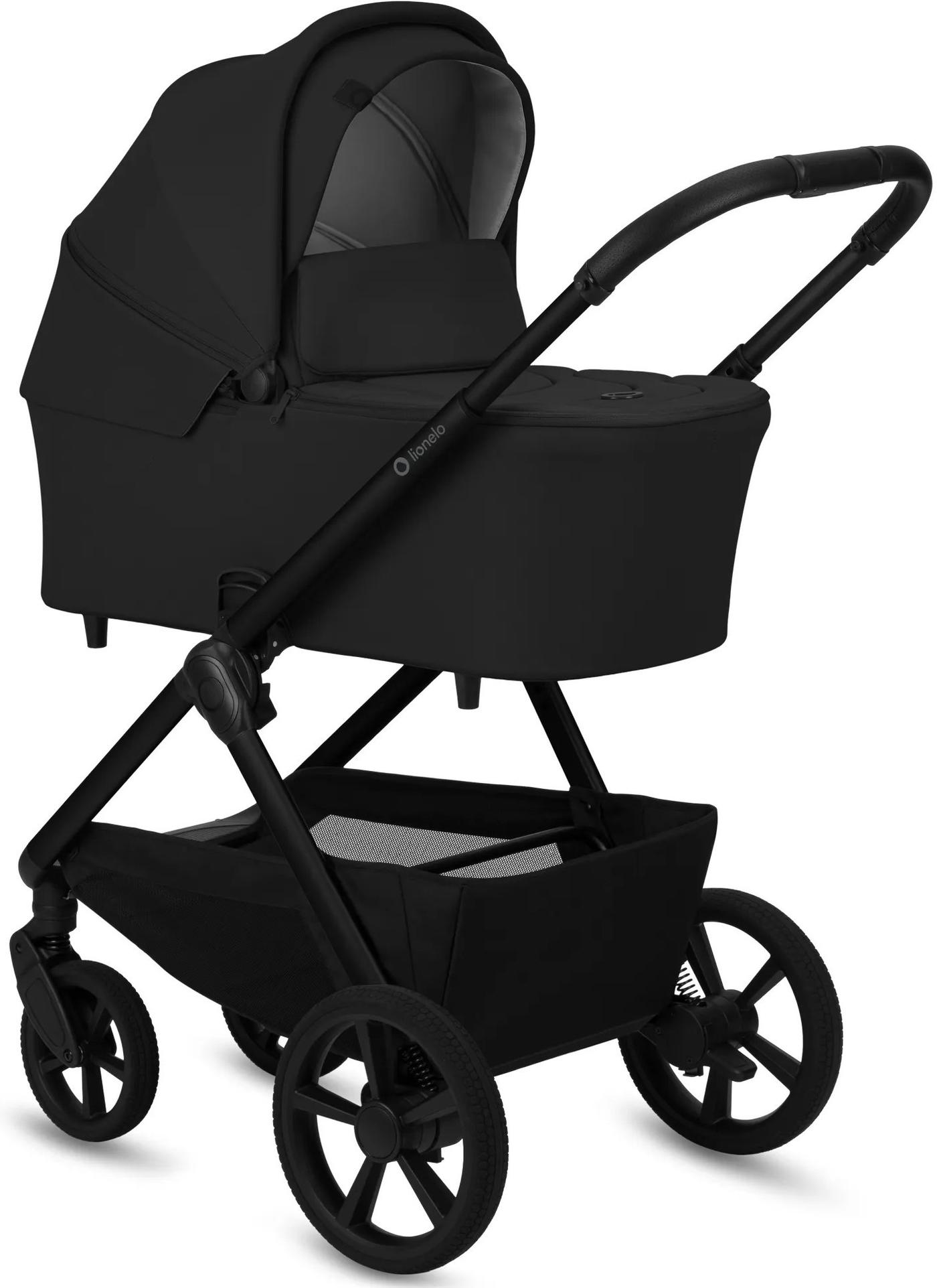 Коляска 2 в 1 Lionelo Carmine Black Onyx