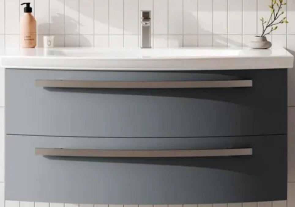 Шкаф под умывальник Orka Urla 110 Anthracite