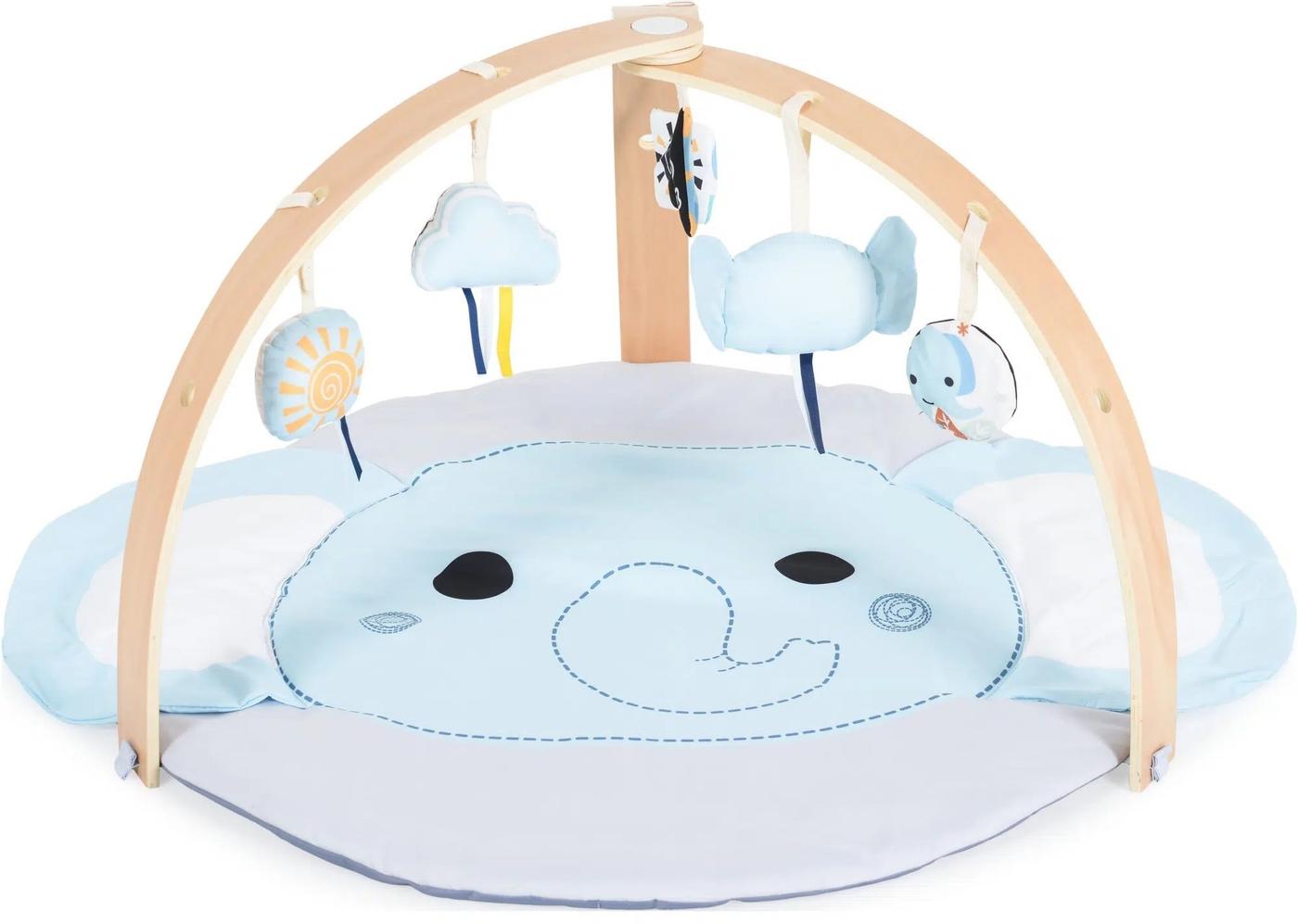 Коврик для детей Moni Elephant Blue