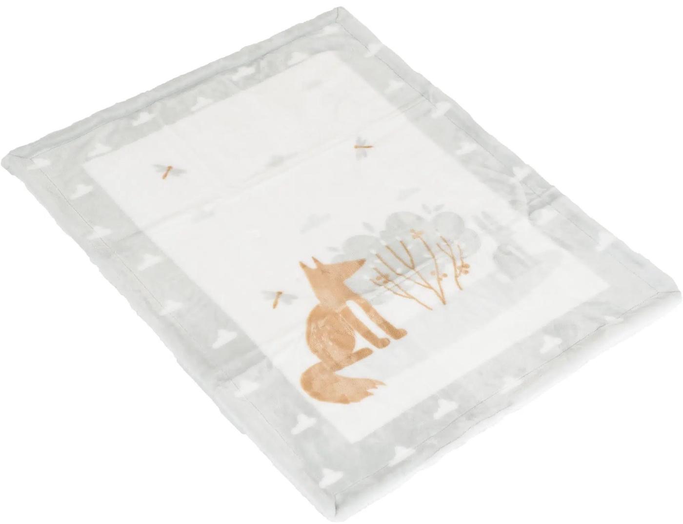 Одеяло Moni Little Friends Grey