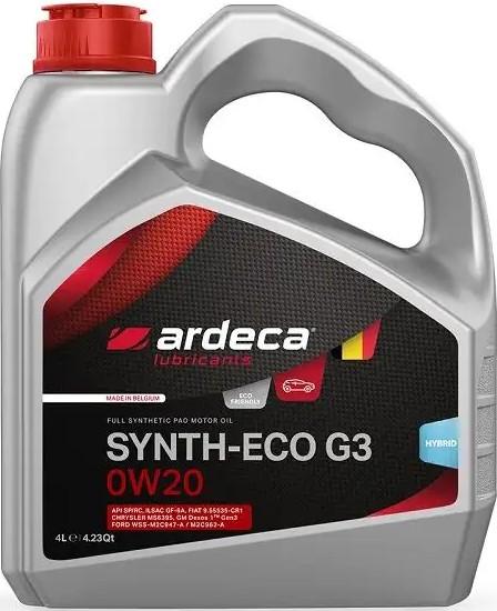Моторное масло Ardeca ADC-SYNTH-ECO G3 0W20 4L