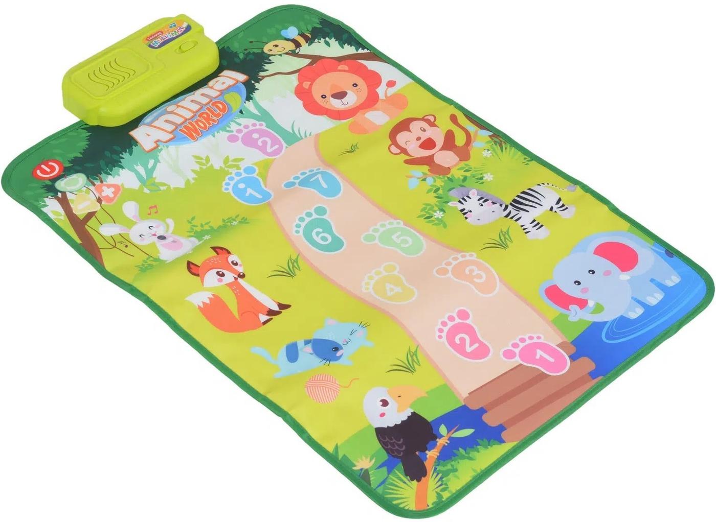 Коврик для детей Moni Animal Multicolor