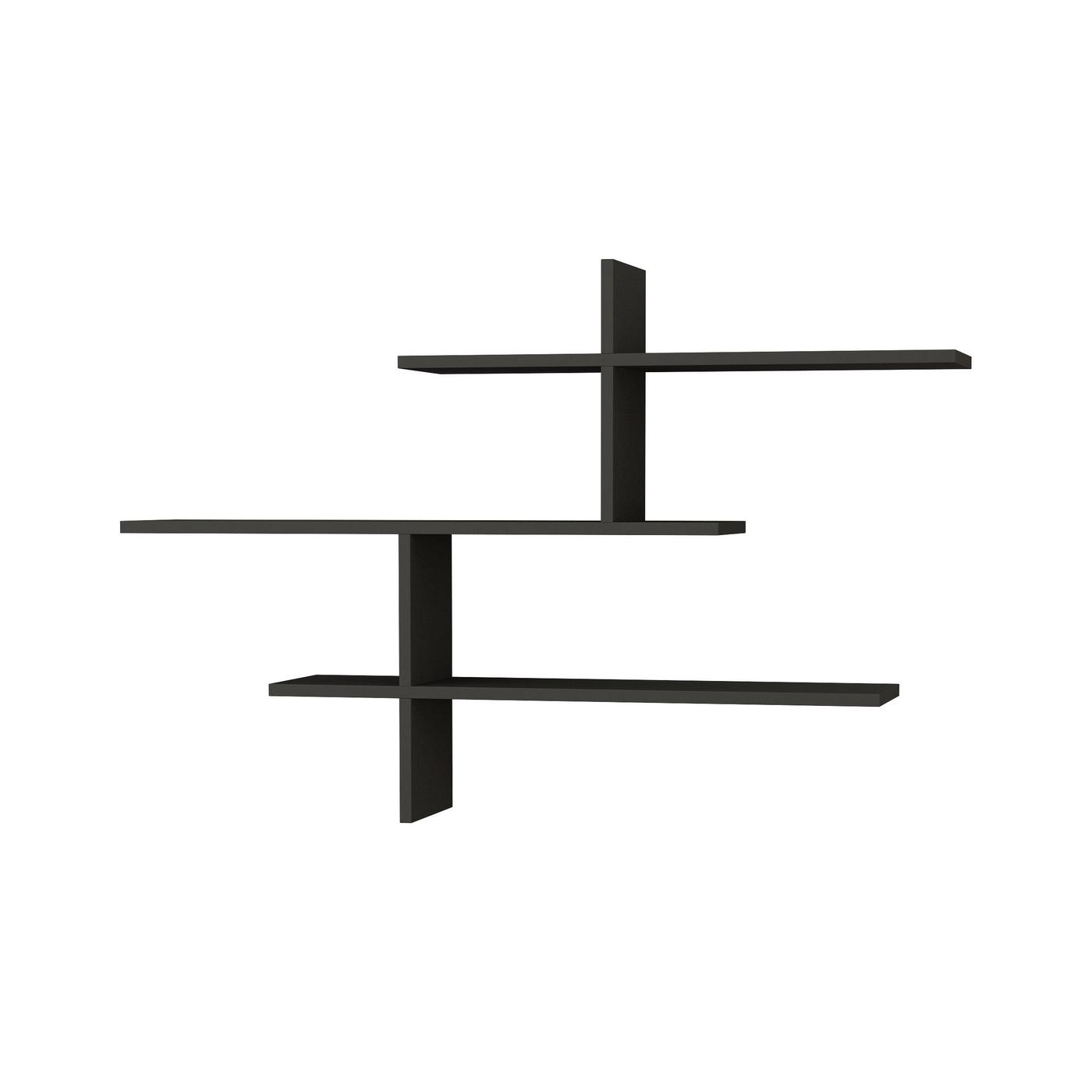 Полка на стену DECO Leo Anthracite