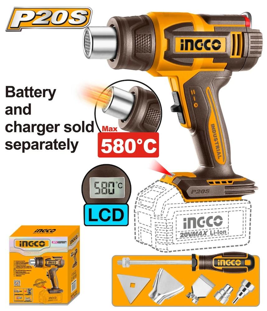 Suflant de aer cald INGCO HGLI2058
