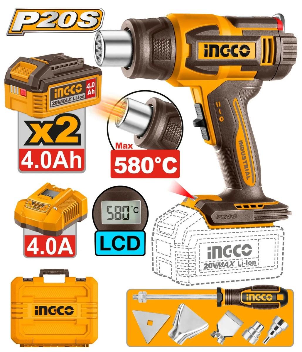 Suflant de aer cald INGCO HGLI20582