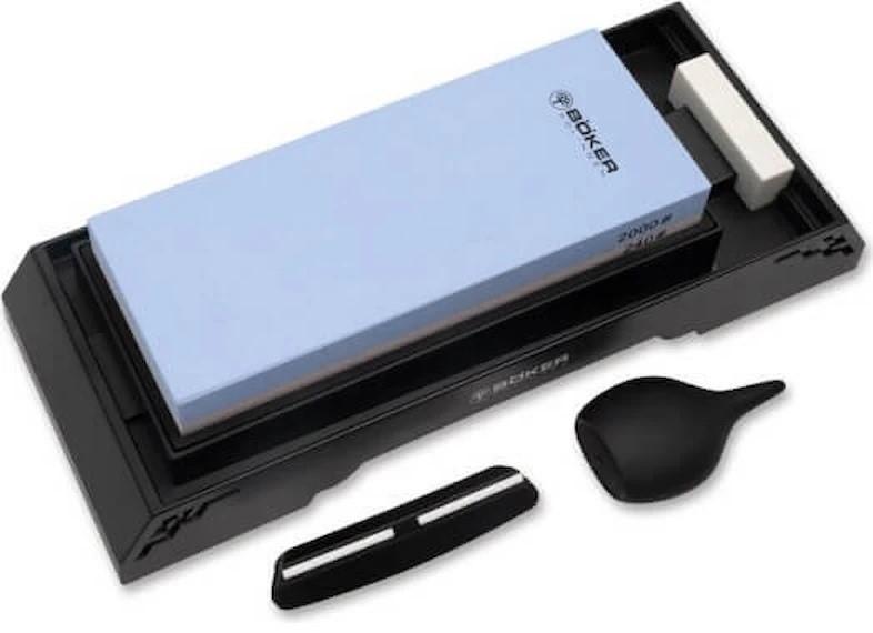 Точилка для ножей Boker Combi Water Stone Sharpening Station 240/200