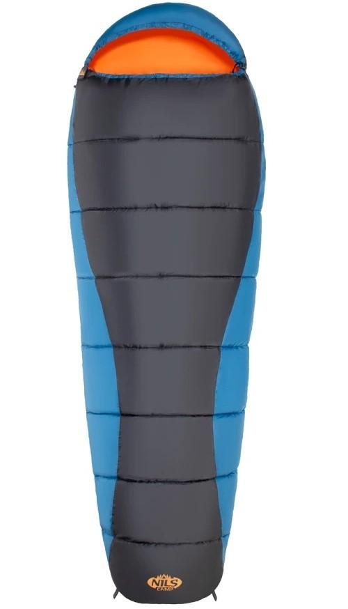 Sac de dormit Nils Camp NC2012 Black/Navy/Orange