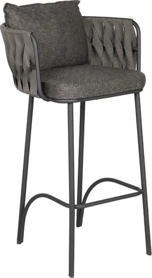 Стул Papatya Aura Bar Grey