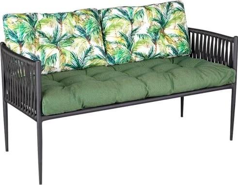 Диван для дачи Papatya Evans Anthracite / Green