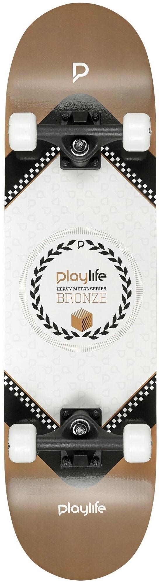 Скейтборд Playlife Heavy Metal Bronze (880279)